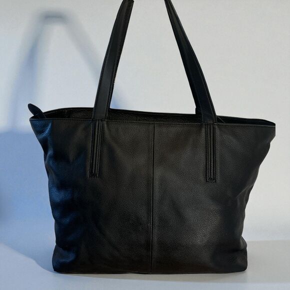 Kate Spade New York Black Byrdie Sawyer Pebbled Leather Tote Shoulder Bag Purse - Picture 3 of 6